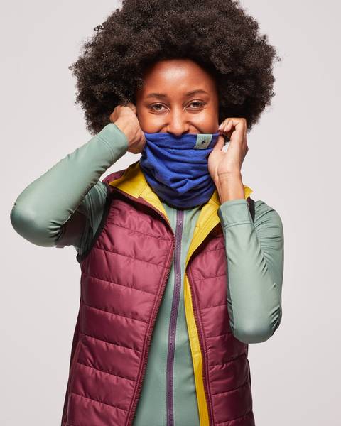Merino Neck warmer - Kobalt